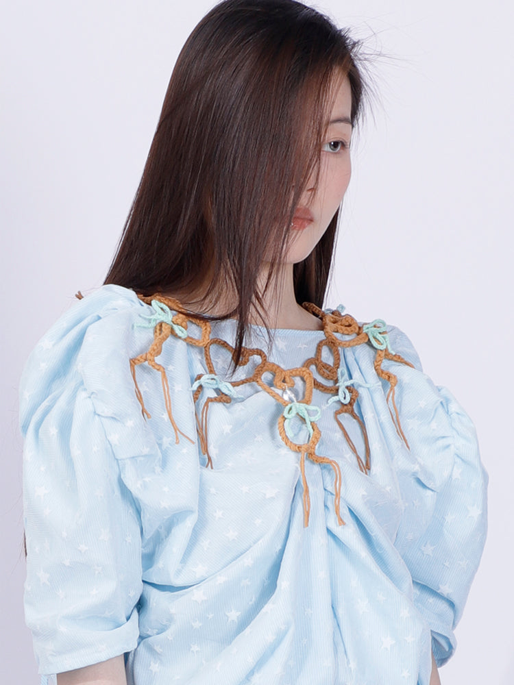 handmade braid necklace