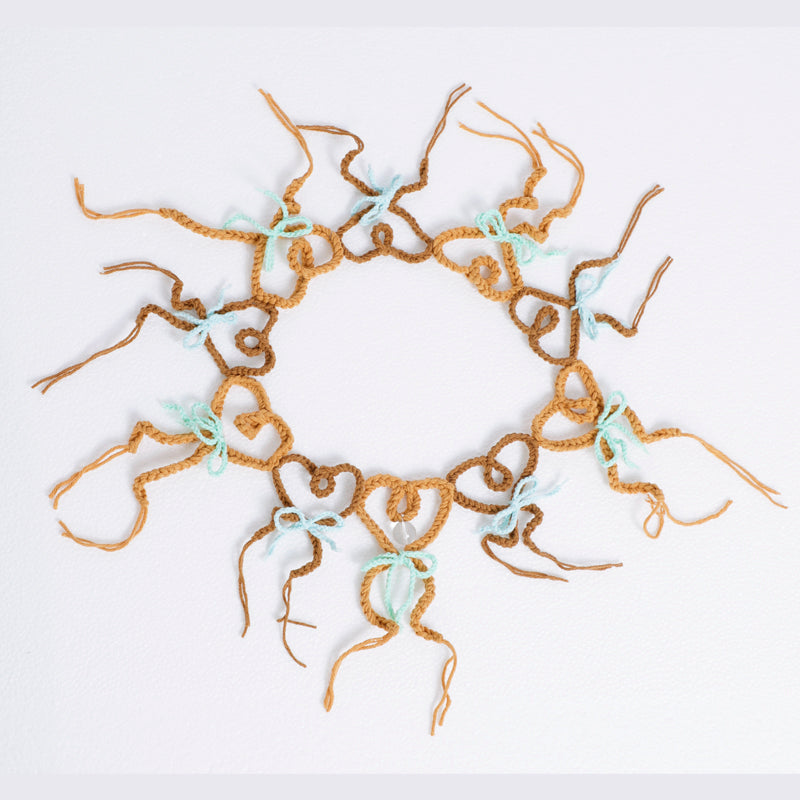 handmade braid necklace