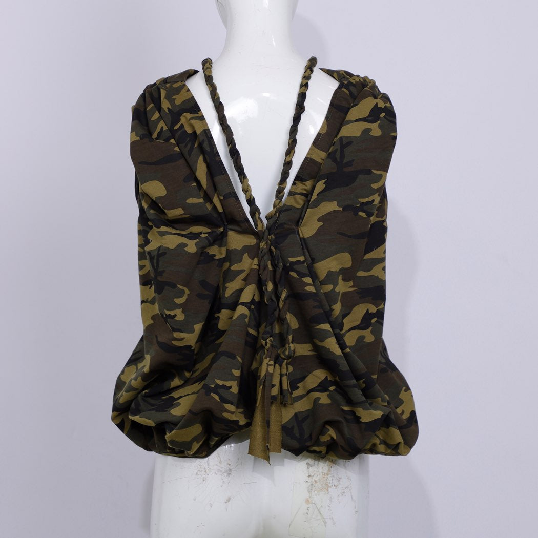 camouflage vest