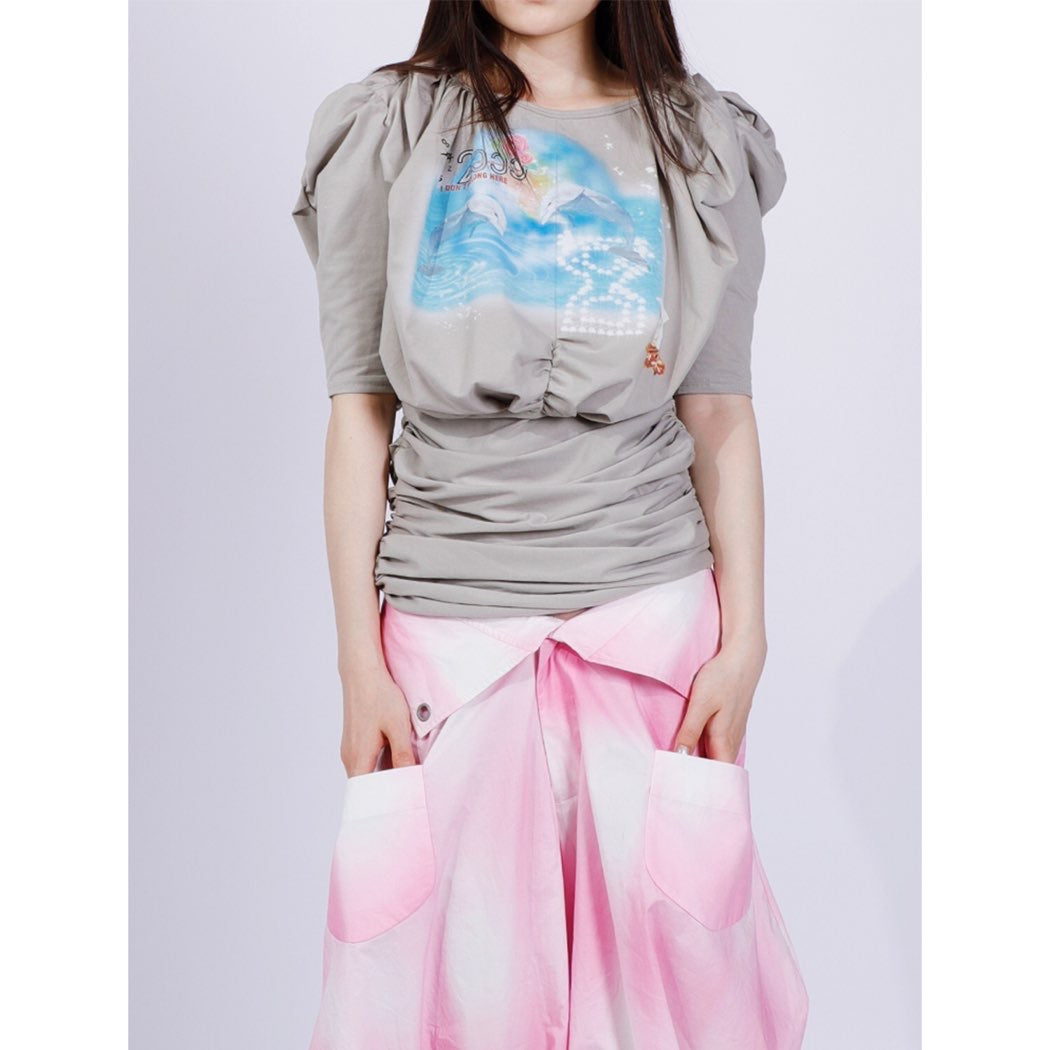 2000s dolphin shirt