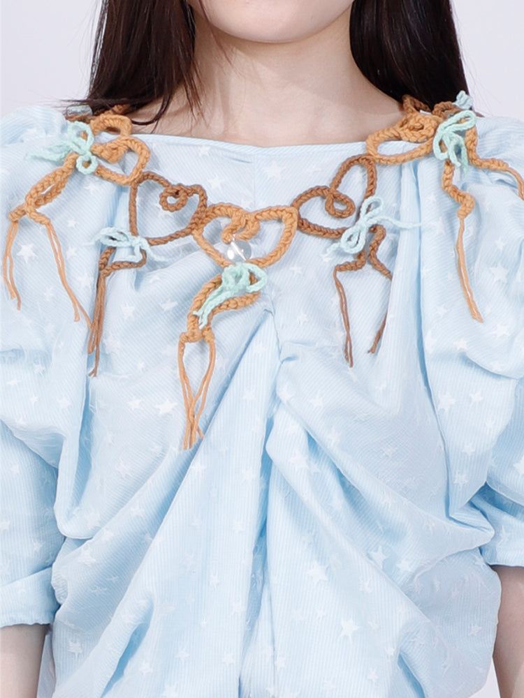 handmade braid necklace