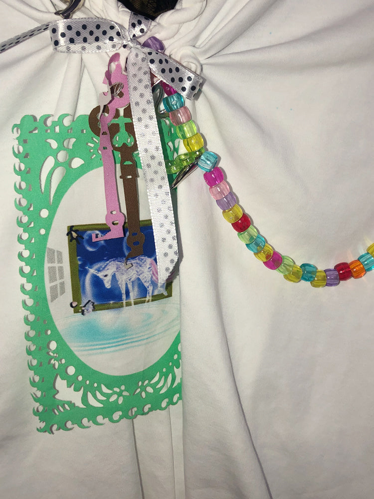 laser cut card vest