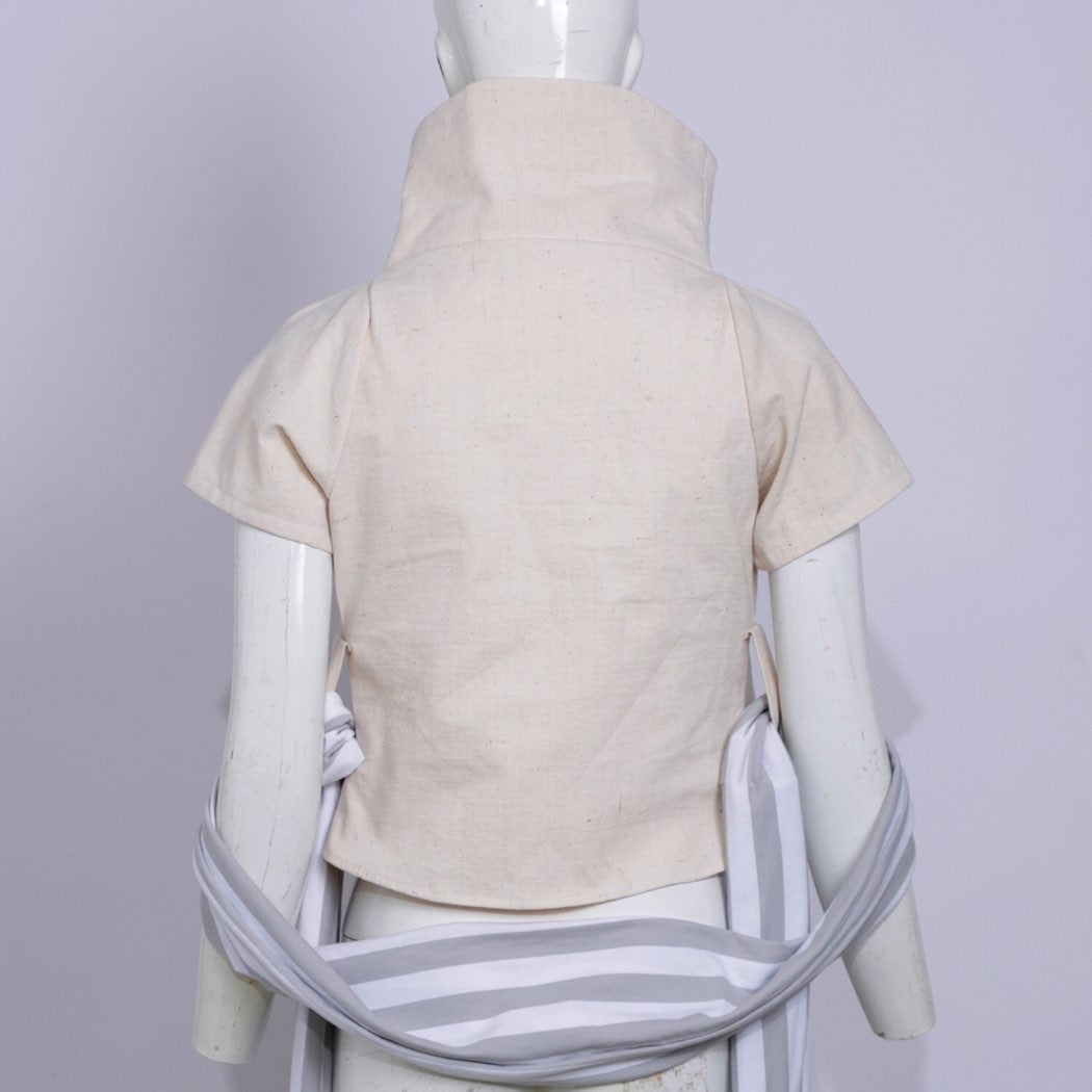 old nature hand-woven rags shirt