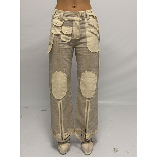 (pre-order)inside-out construction cargo pants
