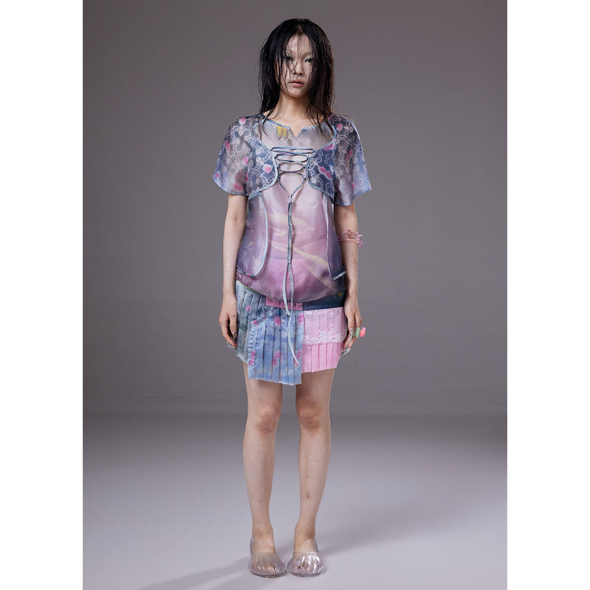 (pre-order)“shower curtain”short-sleeve top