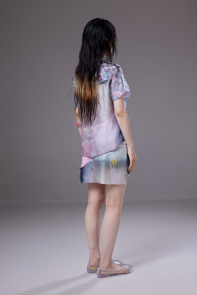 (pre-order)“shower curtain”short-sleeve top