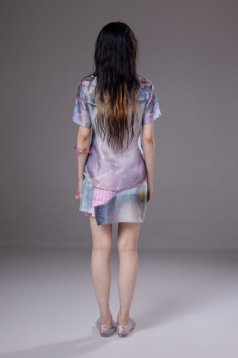 (pre-order)“shower curtain”short-sleeve top
