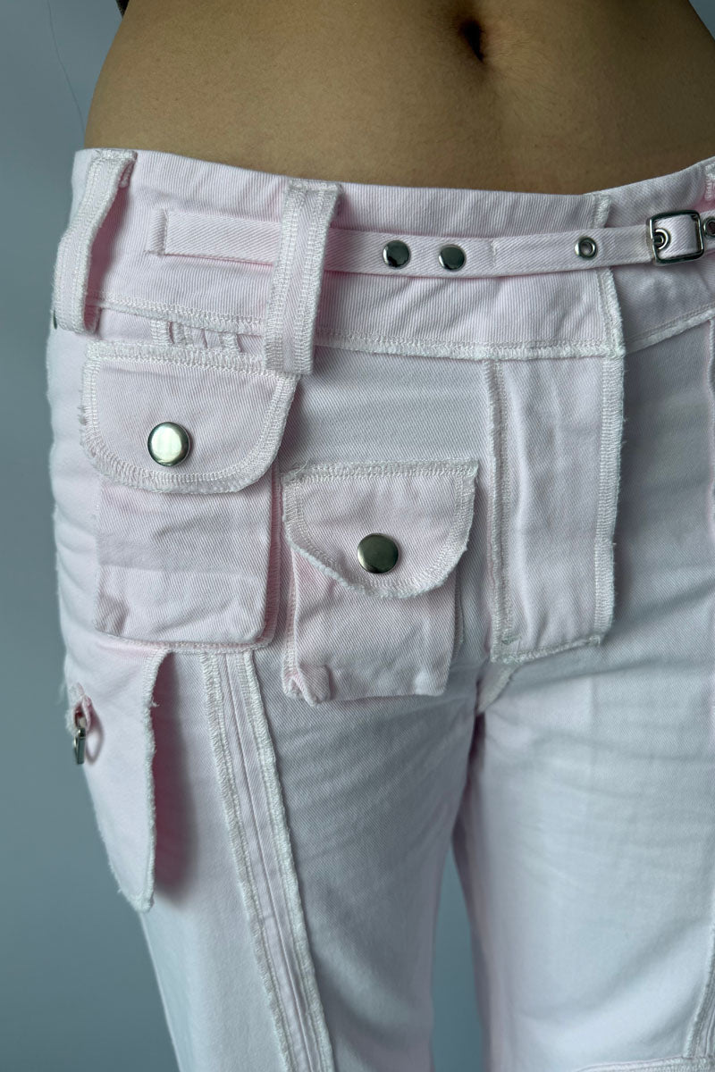 (pre-order)inside-out construction cargo pants