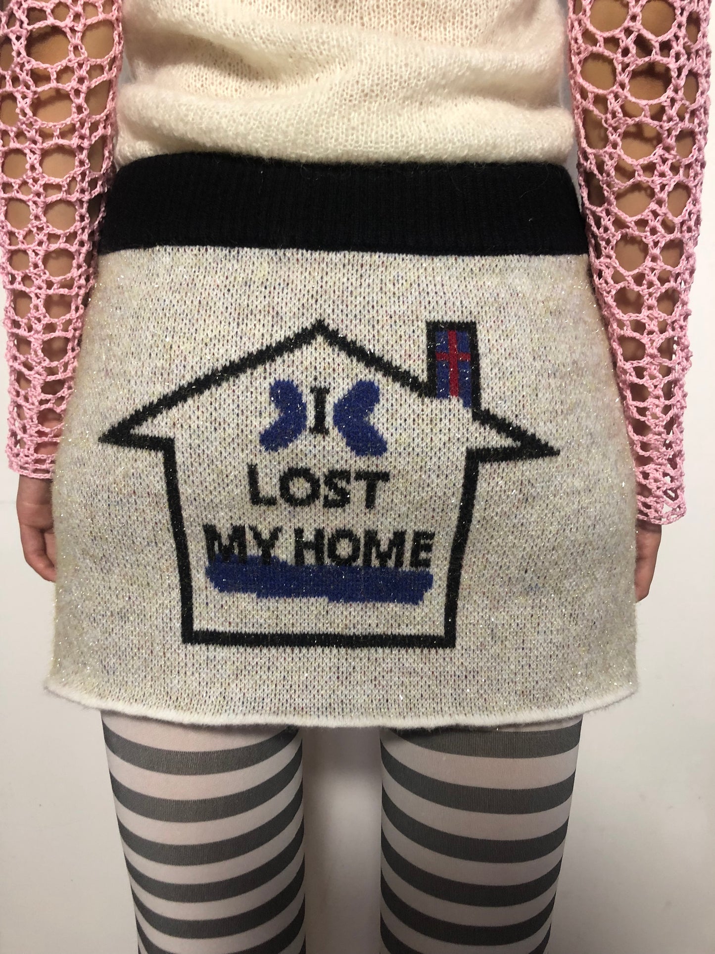 I lost my home knitted skirt